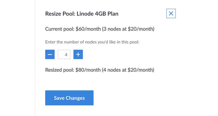 Edit your cluster&rsquo;s node pool